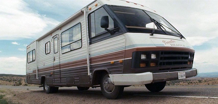 Top 6 motorhomes from film and TV paul